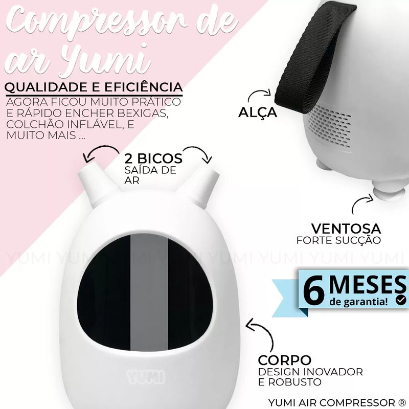 Compressor De Balão Elétrico Inflador Bexiga Festa 600w 110v